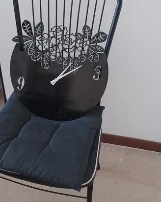 Orologio da parete in lastra metallo