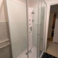 DOCCIA monoblocco angolare 120x80