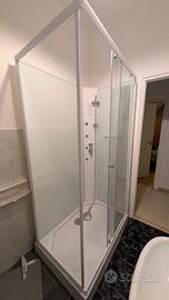 DOCCIA monoblocco angolare 120x80