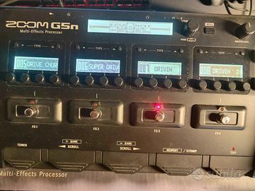 Pedaliera multieffetto Zoom g5n