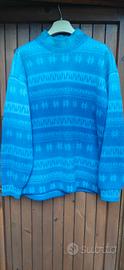 maglia in pile nordica vintage 
