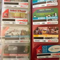Schede telefoniche collezione