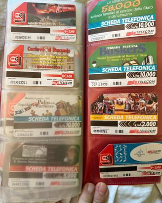 Schede telefoniche collezione