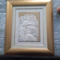Klimt le tre età in argento 