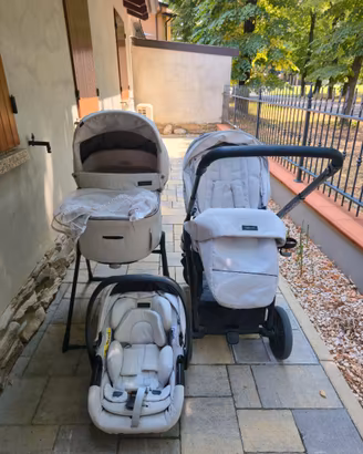 Inglesina Trio System Quattro APTICA 2025 Bianco
