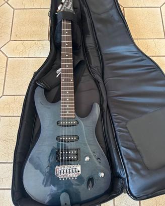 Chitarra elettrica Ibanez + custodia Rockbag