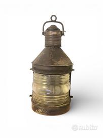 Lanterna navale in rame Navigazione Generale I.