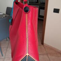 Borsa rossa pelle Gabs