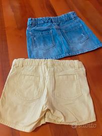 Pantaloncino + gonnellina