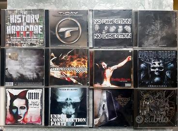 17 CD musicali genere Hardcore - autori vari