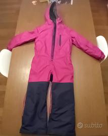 tuta da sci come nuova.bimba 8 anni