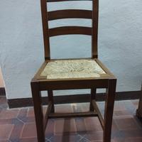 4 sedie in legno Olmo