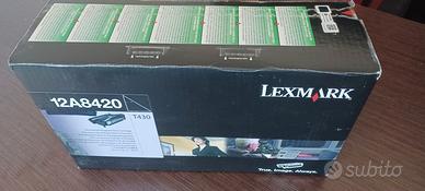 TONER ORIGINALE LEXMARK COD. 12A8420