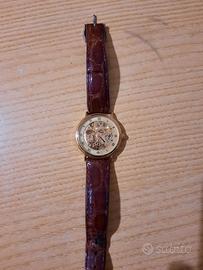 Orologio Lorenz scheletrato Oro