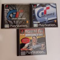 Resident evil director's cut+Gt1+Gt2 ps1