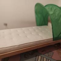 Letto Montessori Ikea SNIGLAR con materasso 