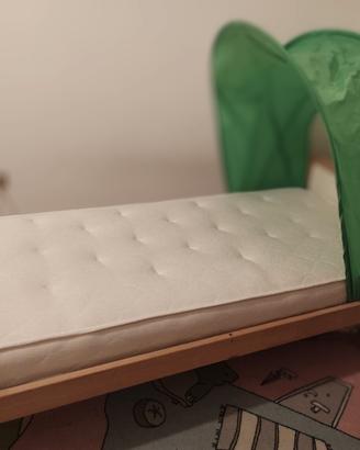Letto Montessori Ikea SNIGLAR con materasso 