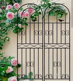 Due supporti per rose rampicanti gelsomini