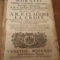 Settecentina Theologia Moralis Venezia - 1725