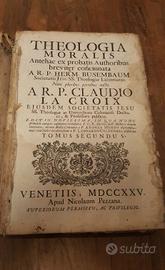 Settecentina Theologia Moralis Venezia - 1725