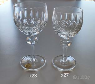calici di cristallo 