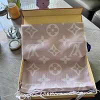 Sciarpa Louis Vuitton LV rosa