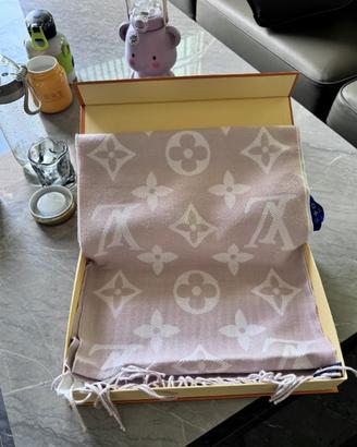 Sciarpa Louis Vuitton LV rosa