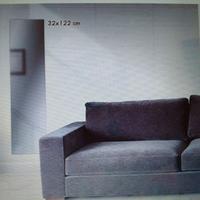 Specchio da parete a filo lucido