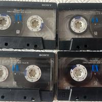4 musicassette Sony chrome UX