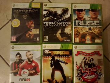 GRANDI giochi per XBOX 360 ORIGINALI RARI