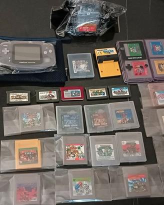 Nintendo GBA + GBA/GB games (Japan Version)