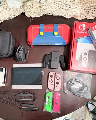Nintendo switch OLED e mario kart delux