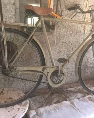 Bicicletta anni 1950 con freni a bacchetta