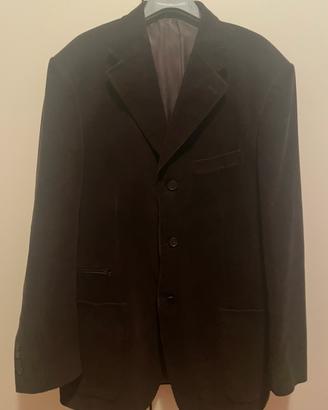 Giacca uomo in velluto a coste Key Stone marrone