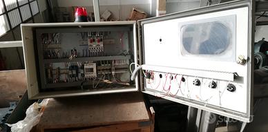 Quadro elettrico,quadro prese,pignoni e varie