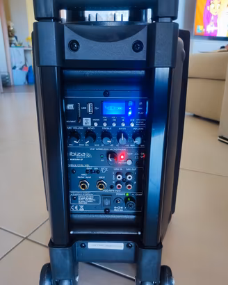 Cassa amplificata 400W 8" Bluetooth - Karaoke
