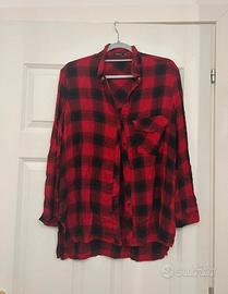 Camicia a quadri Bershka