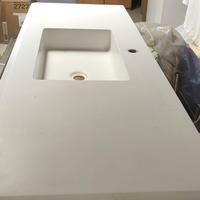 piano con lavabo integrato