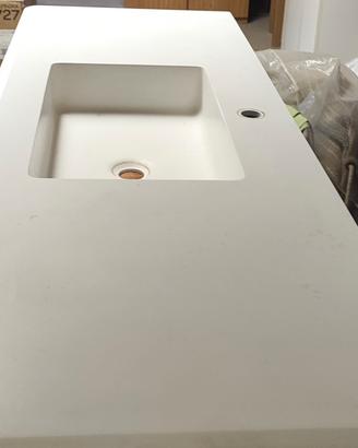 piano con lavabo integrato