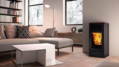 Stufa a pellet Edilkamin NARA2 UP 6,9 kw-Cardelli