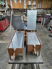 tigelliera artigianale a gas inox
