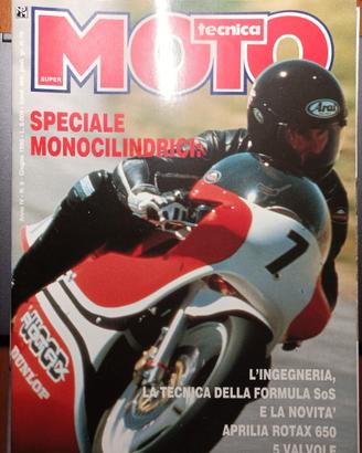 Rivista SUPER MOTO TECNICA numero 6 anno 1990