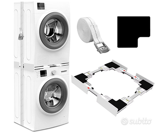 NIUXX Kit di Accatastamento per Lavatrici