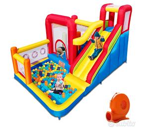 Castello Gonfiabile Ballsea HSH2 con Soffiatore