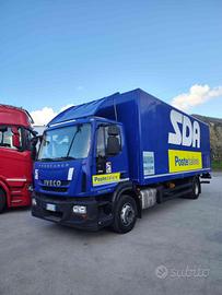 IVECO 160E28 furgone e sponda