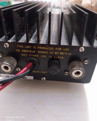 amplificatore hf da 2 a 30 mhz