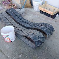 Cingoli in gomma per miniescavatore