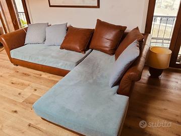 divano con chaise loungue