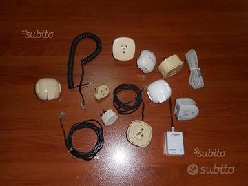 Prese spine telefoniche tripolari RJ11 filtri adsl