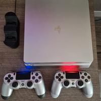 PlayStation 4 slim + SSD + 2 controller